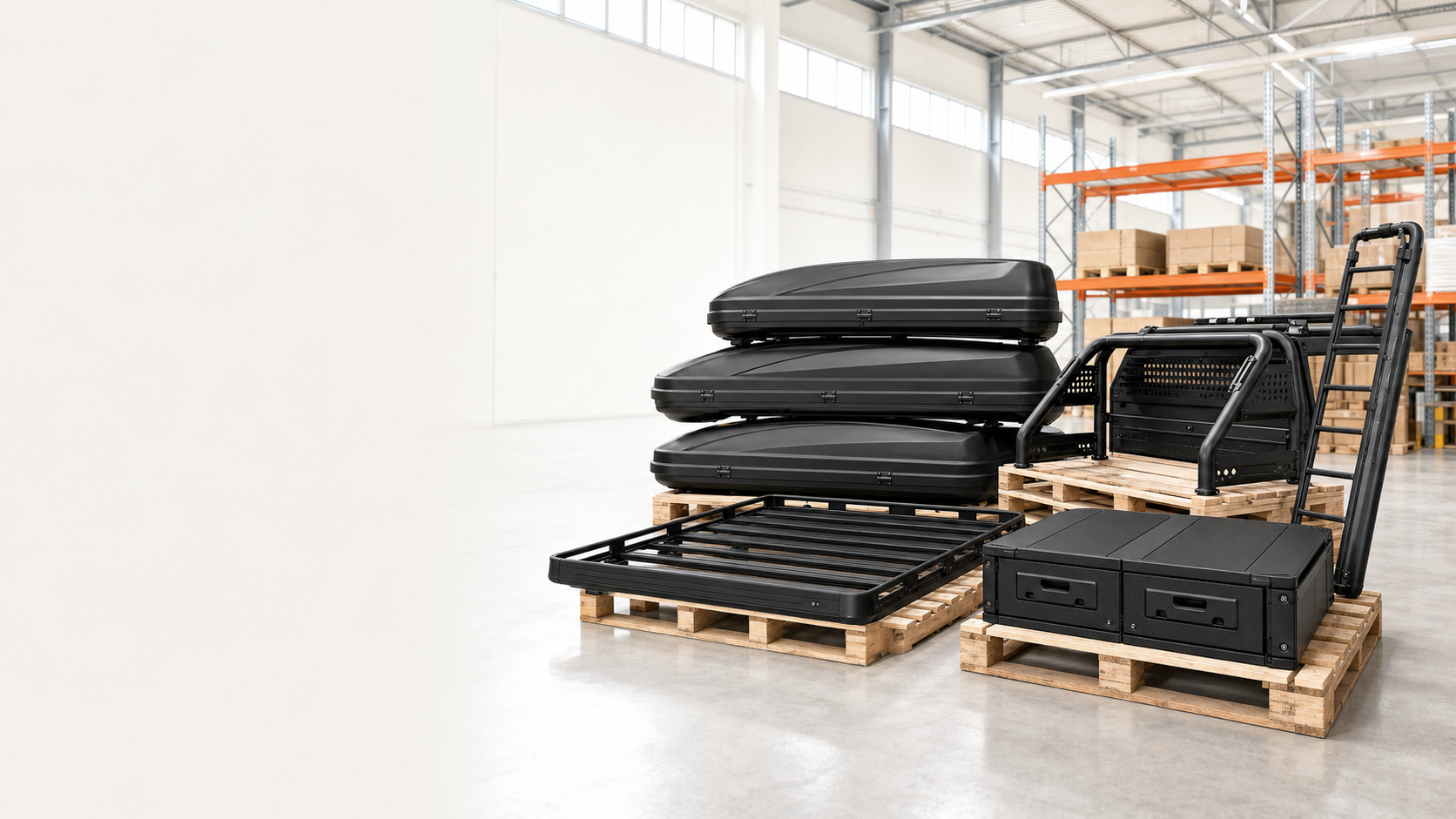 ROVERKORD factory and warehouse supply chain