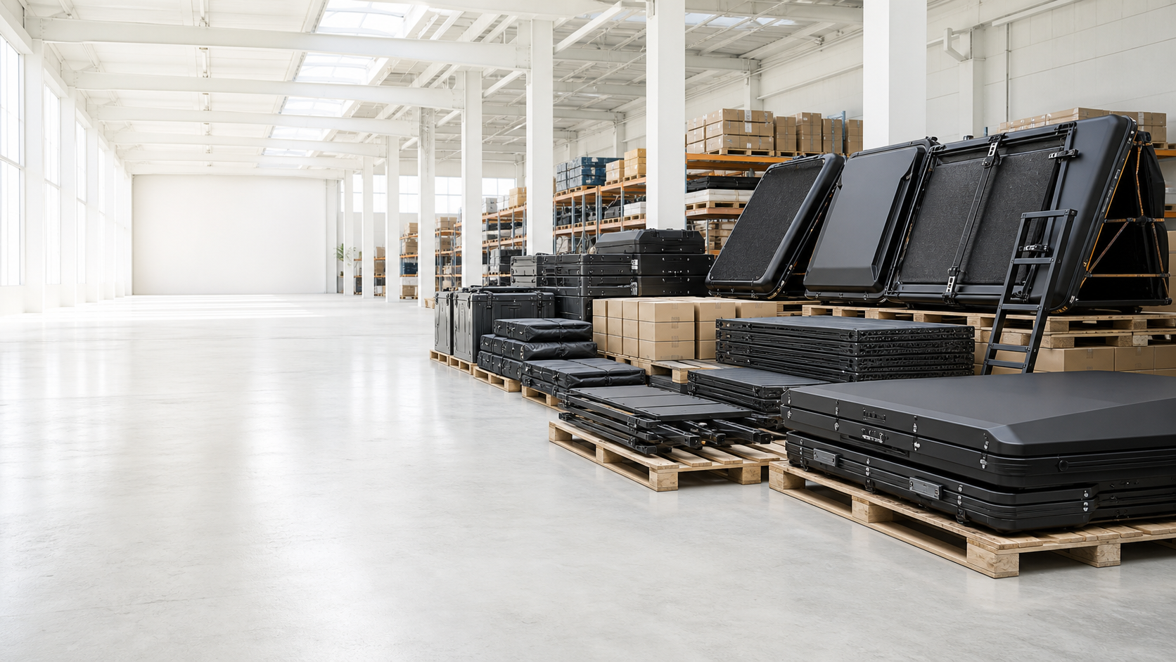 ROVERKORD factory and warehouse supply chain