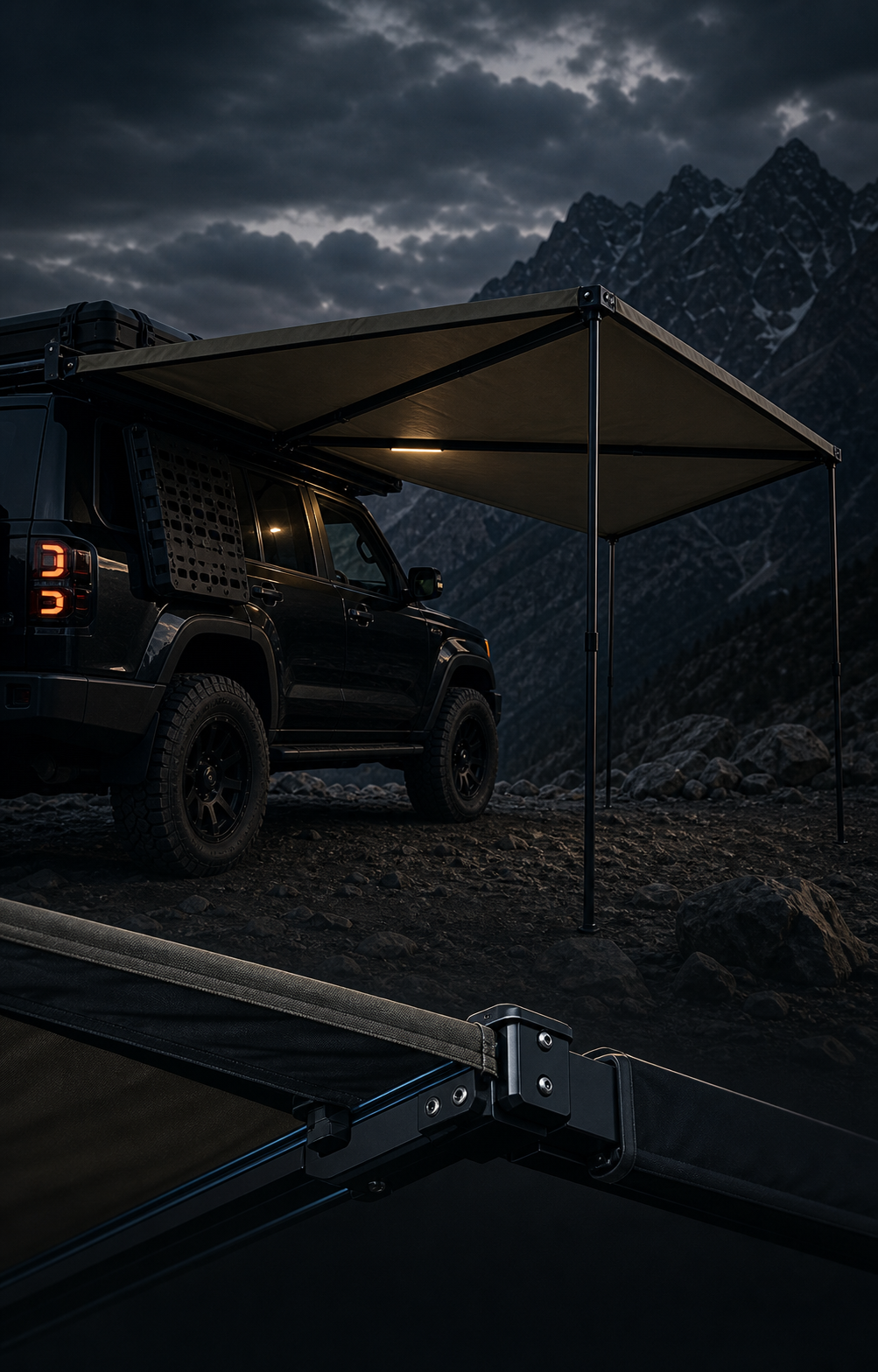 270-degree awning
