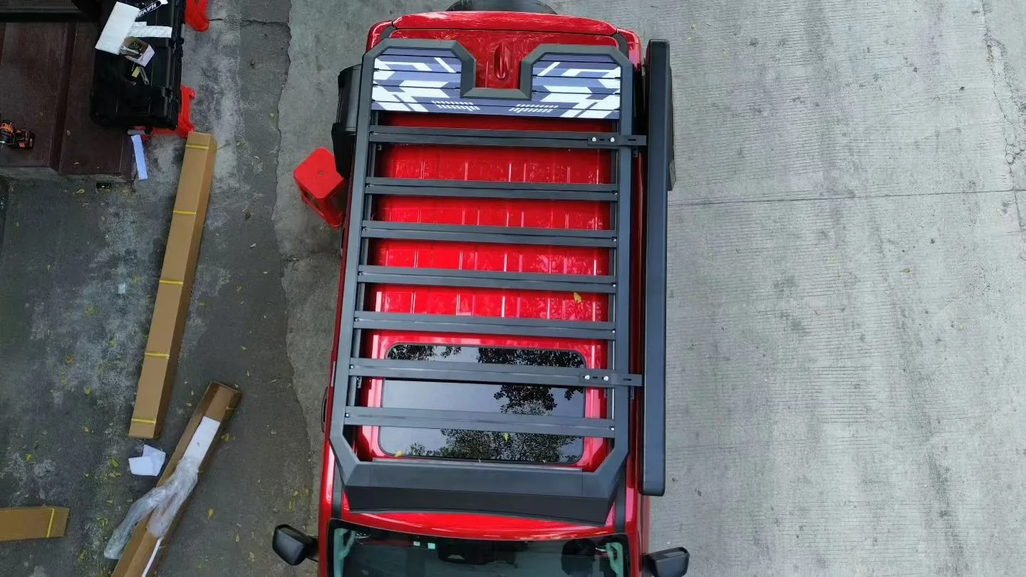 A vehicle build concept showing how products fit together in use.